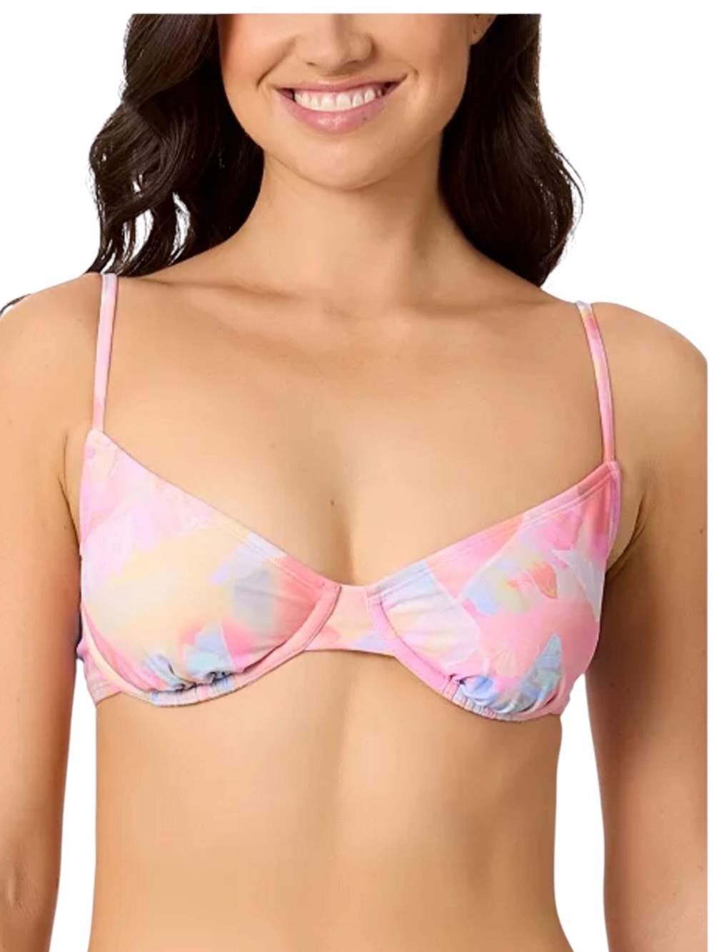 Salt + Cove Bikini Top NWT | Sunset Palms Underwire Sweetheart Top | Size Medium